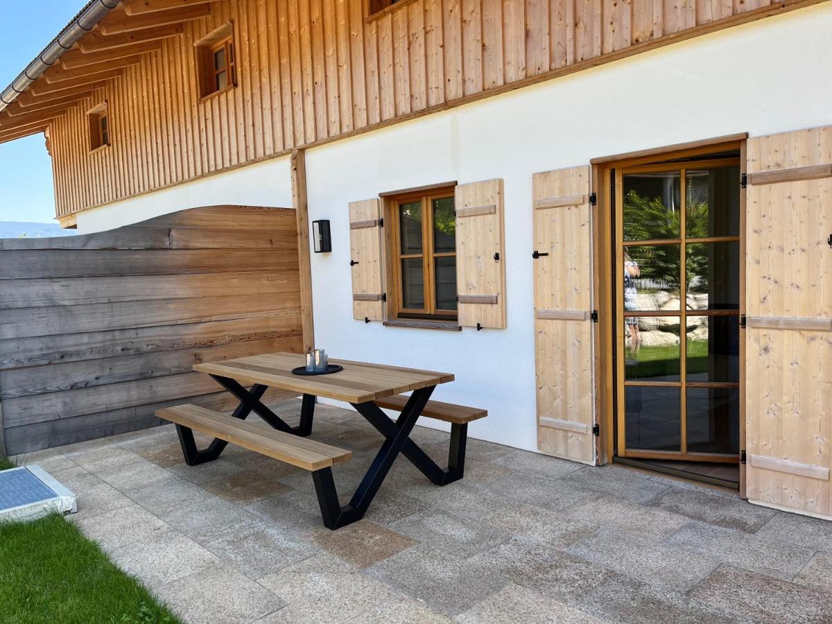 Natur pur - Doppelhaushälfte im idyllischen Kreuth Exterior foto
